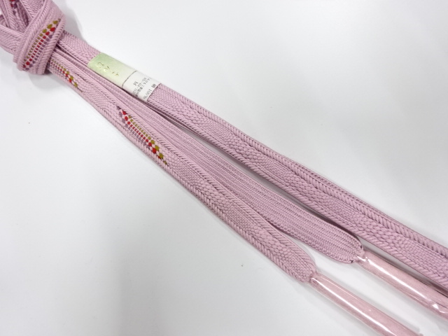 未使用品　正絹　手組帯締め